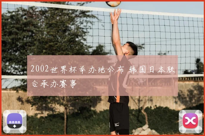 2002世界杯举办地公布 韩国日本联合承办赛事